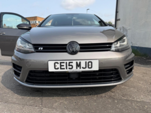 2015 Volkswagen Golf 2.0 Tsi Bluemotion Tech R DSG 4motion Euro 6 (s/s) 5dr in Grey — image 3