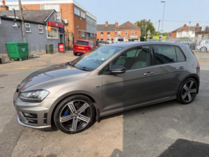 2015 Volkswagen Golf 2.0 Tsi Bluemotion Tech R DSG 4motion Euro 6 (s/s) 5dr in Grey — image 5
