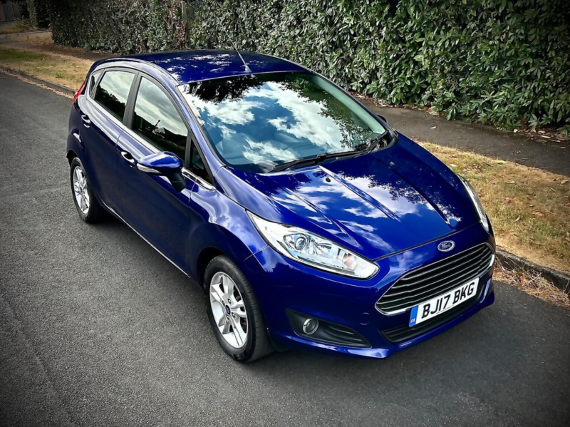 2017 Ford Fiesta 1.0t Ecoboost Zetec Euro 6 (s/s) 5dr in Blue — image 1