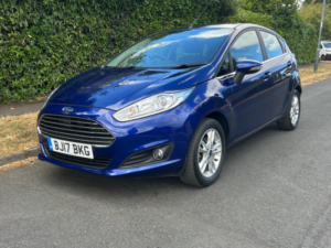 2017 Ford Fiesta 1.0t Ecoboost Zetec Euro 6 (s/s) 5dr in Blue — image 5