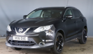 2016 Nissan Qashqai 1.6 Dci Tekna in Black — image 3