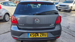2015 Volkswagen Polo 1.2 Tsi Bluemotion Tech Se Euro 6 (s/s) 5dr in Grey — image 5