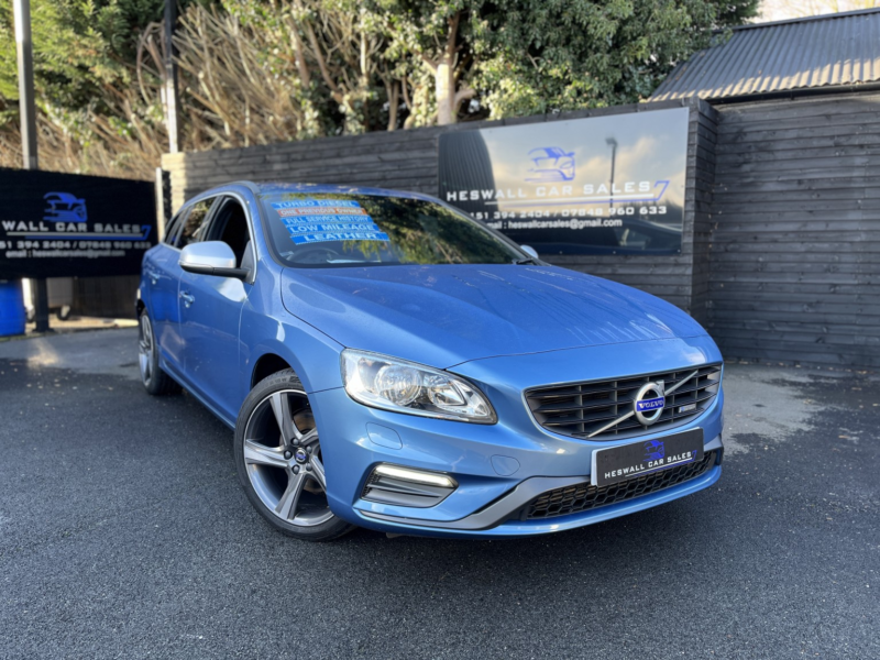 2015 Volvo V60 2.0 R-Design D4 (181hp) in Blue — image 1