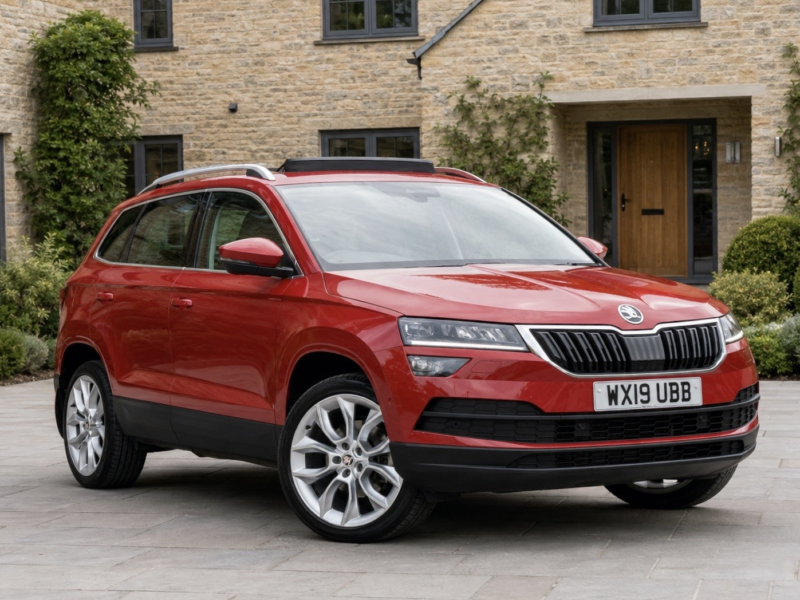 2019 Skoda Karoq 1.5 Tsi Act Edition in Red — image 1
