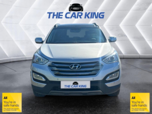 2013 Hyundai Santa Fe 2.2 Crdi Premium Se 4WD Euro 5 5dr (7 Seat) in Silver — image 2