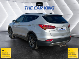 2013 Hyundai Santa Fe 2.2 Crdi Premium Se 4WD Euro 5 5dr (7 Seat) in Silver — image 4