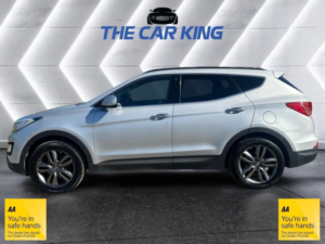 2013 Hyundai Santa Fe 2.2 Crdi Premium Se 4WD Euro 5 5dr (7 Seat) in Silver — image 5