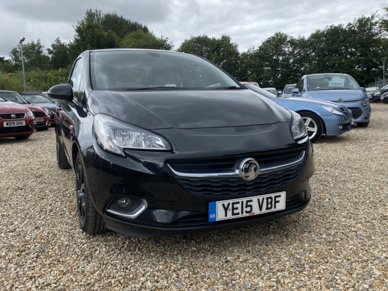 2015 Vauxhall Corsa 1.4 I Ecoflex Sri in Black — image 1