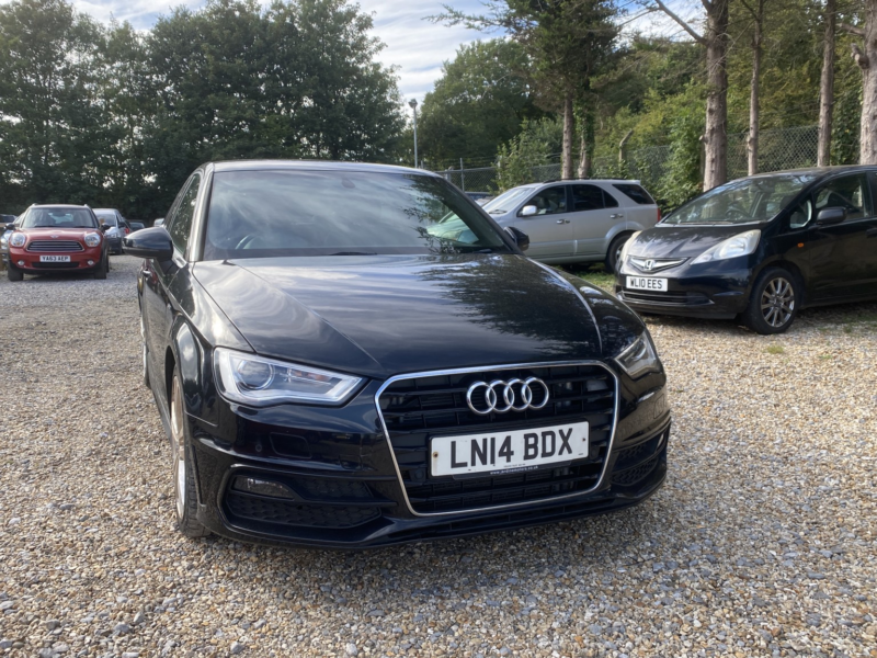 2014 Audi A3 2.0 Tdi S Line in Black — image 1