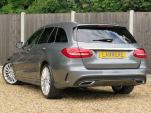 2017 Mercedes-Benz C Class C200d Amg Line Bluetec Estate 7g Automatic * 19 Inch Amg Alloys + Privacy Glass + Great Spec * in Grey — image 2