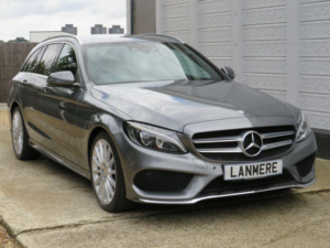 2017 Mercedes-Benz C Class C200d Amg Line Bluetec Estate 7g Automatic * 19 Inch Amg Alloys + Privacy Glass + Great Spec * in Grey — image 4