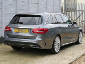 2017 Mercedes-Benz C Class C200d Amg Line Bluetec Estate 7g Automatic * 19 Inch Amg Alloys + Privacy Glass + Great Spec * in Grey — image 6