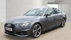 2019 Audi A4 2.0 Tfsi 40 Black Edition Saloon 4dr Petrol S Tronic Euro 6 (s/s) (190 Ps) in Grey — image 3