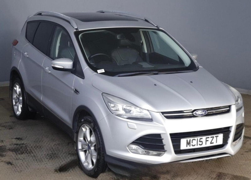 2015 Ford Kuga 2.0 Tdci Titanium X 2WD Euro 6 (s/s) 5dr in Silver — image 1