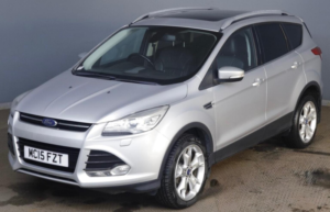 2015 Ford Kuga 2.0 Tdci Titanium X 2WD Euro 6 (s/s) 5dr in Silver — image 3