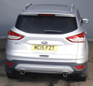 2015 Ford Kuga 2.0 Tdci Titanium X 2WD Euro 6 (s/s) 5dr in Silver — image 5
