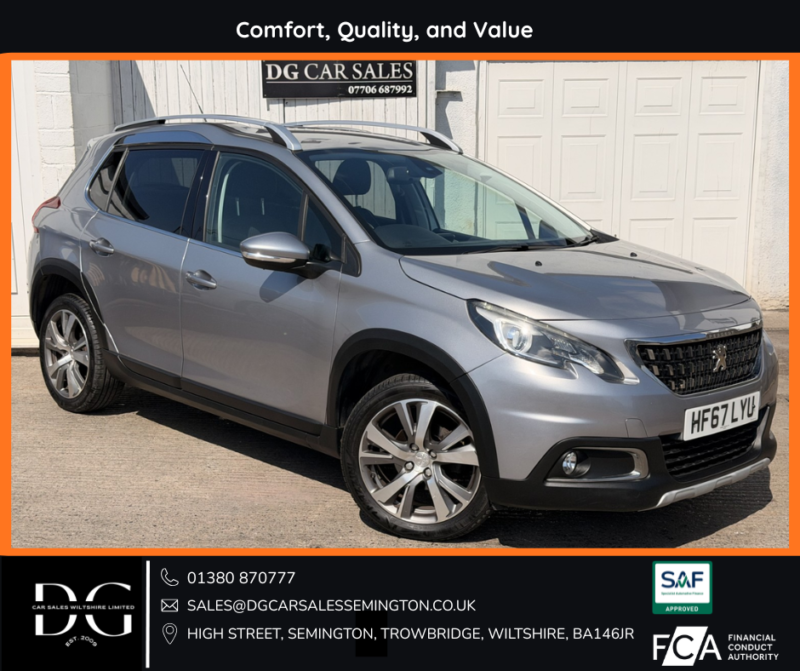 2017 Peugeot 2008 1.6 Bluehdi Allure in Grey — image 1