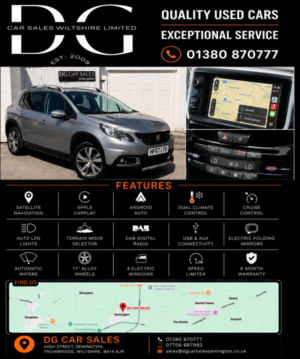 2017 Peugeot 2008 1.6 Bluehdi Allure in Grey — image 4