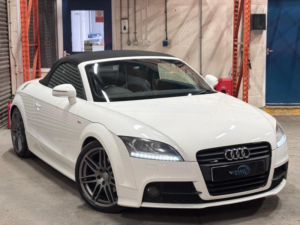 2012 Audi Tt 2.0 Tdi Black Edition Roadster S Tronic Quattro Euro 5 2dr in White — image 3