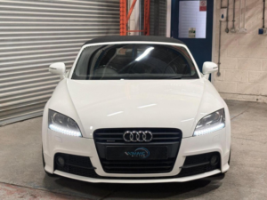 2012 Audi Tt 2.0 Tdi Black Edition Roadster S Tronic Quattro Euro 5 2dr in White — image 6