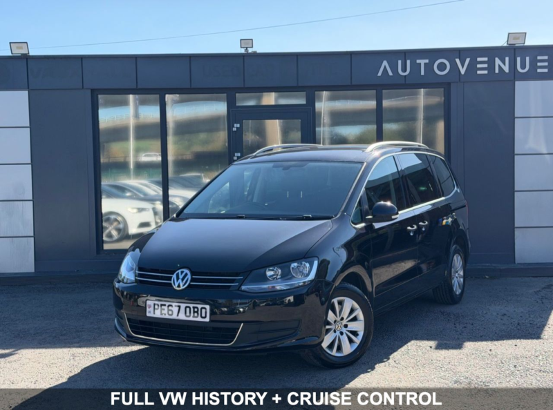2017 Volkswagen Sharan 2.0 Tdi Se MPV 5dr Diesel Manual Euro 6 (s/s) (150 Ps) in Black — image 1