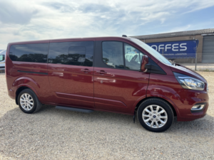 2022 Ford Tourneo Custom Auto Drive From Wheelchair Access Vehicle Automatic Wav Sirus 2.0 Tourneo Custom Titanium in Red — image 2