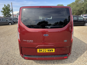 2022 Ford Tourneo Custom Auto Drive From Wheelchair Access Vehicle Automatic Wav Sirus 2.0 Tourneo Custom Titanium in Red — image 4