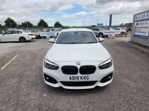 2019 BMW 1 Series 1.5 118i Gpf M Sport Shadow Edition Euro 6 (s/s) 5dr in White — image 2