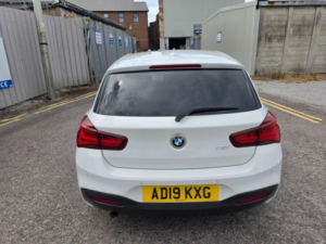 2019 BMW 1 Series 1.5 118i Gpf M Sport Shadow Edition Euro 6 (s/s) 5dr in White — image 5