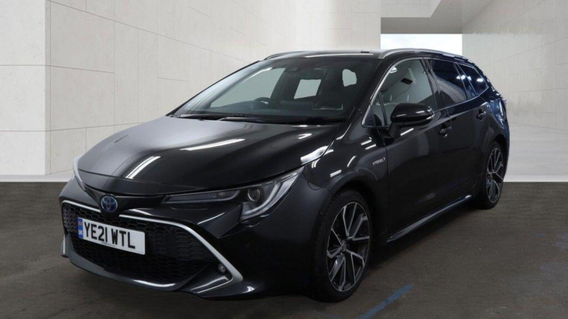 2021 Toyota Corolla 2.0 Vvt-H Excel Touring Sports CVT Euro 6 (s/s) 5dr in Black — image 1