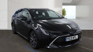 2021 Toyota Corolla 2.0 Vvt-H Excel Touring Sports CVT Euro 6 (s/s) 5dr in Black — image 2