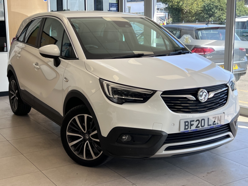 2020 Vauxhall Crossland X 1.2 Turbo Elite Nav in White — image 1