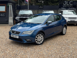 2014 SEAT Leon 1.6 Tdi Cr Se Euro 5 (s/s) 5dr in Blue — image 3