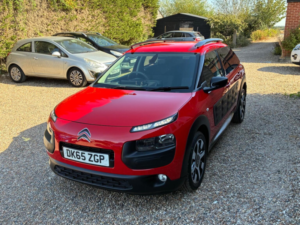 2015 Citroen C4 Cactus 1.6 Bluehdi Flair Euro 6 (s/s) 5dr in Red — image 3