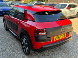 2015 Citroen C4 Cactus 1.6 Bluehdi Flair Euro 6 (s/s) 5dr in Red — image 4