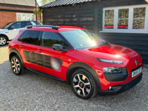 2015 Citroen C4 Cactus 1.6 Bluehdi Flair Euro 6 (s/s) 5dr in Red — image 5