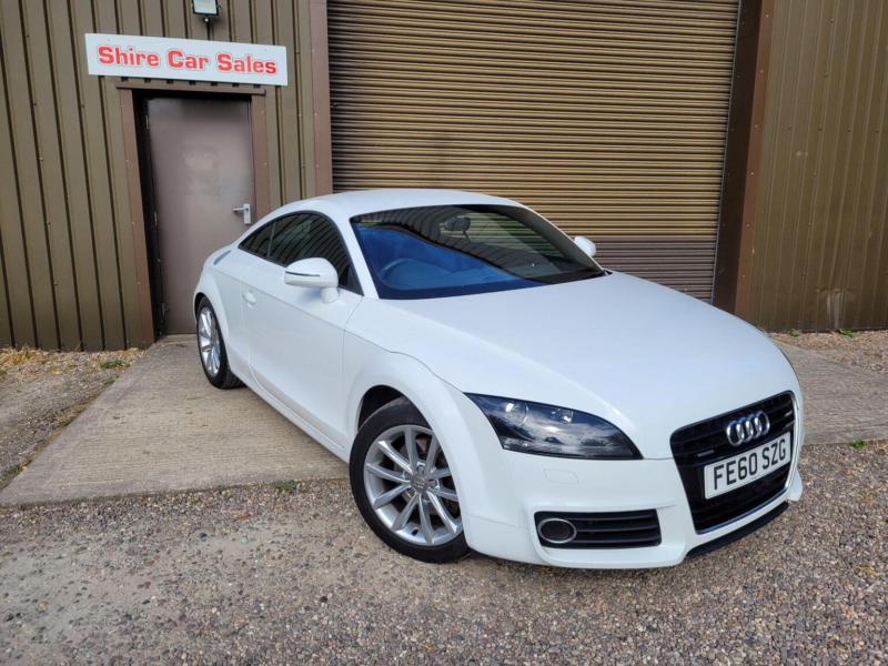 2010 Audi Tt 2.0 Tdi Sport Quattro Euro 5 3dr in White — image 1