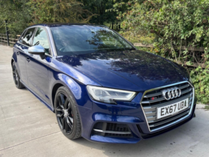2017 Audi S3 2.0 Tfsi Sportback S Tronic Quattro Euro 6 (s/s) 5dr in Blue — image 5