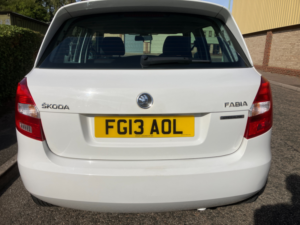 2013 Skoda Fabia 1.2 Tdi Greenline Ii Hatchback 5dr Diesel Manual Euro 5 (s/s) (75 Ps) in White — image 6