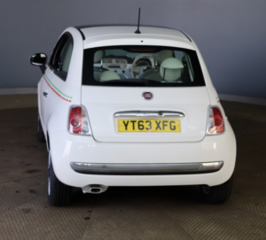 2013 Fiat 500 1.2 Lounge in White — image 5