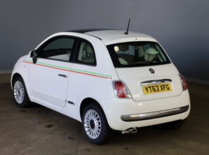 2013 Fiat 500 1.2 Lounge in White — image 6