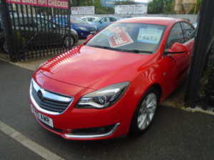 2015 Vauxhall Insignia 2.0 Cdti Ecoflex Sri Hatchback 5dr Diesel Manual Euro 5 (s/s) (140 Ps) in Red — image 3