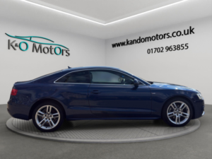 2014 Audi A5 2.0 Tdi S Line Euro 5 (s/s) 2dr in Blue — image 3