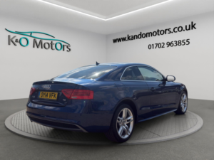 2014 Audi A5 2.0 Tdi S Line Euro 5 (s/s) 2dr in Blue — image 4