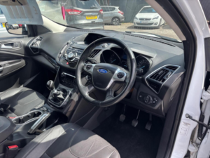 2014 Ford Kuga 2.0 Tdci Titanium X 2WD Euro 5 5dr in White — image 3