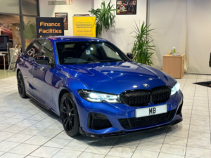2021 BMW 3 Series 3.0 M340d Xdrive Saloon in Blue — image 3