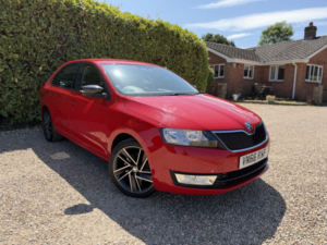 2016 Skoda Rapid 1.2 Tsi Sport in Red — image 2