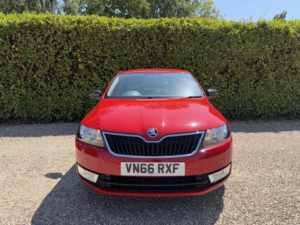 2016 Skoda Rapid 1.2 Tsi Sport in Red — image 3