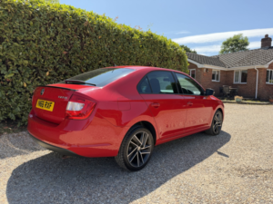 2016 Skoda Rapid 1.2 Tsi Sport in Red — image 6