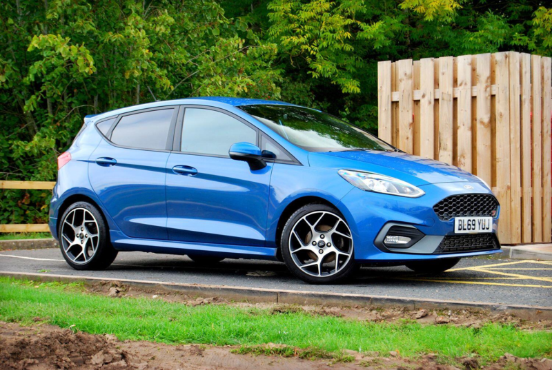 2020 Ford Fiesta St-2 1.5 Ecoboost 5-Door. 1 Owner, Sync 3 Sat Nav, Cruise. Full Ford History. 58k. Performance Blue in Blue — image 1